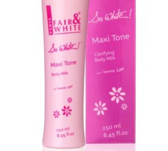 Maxi Tone | So White