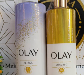 Olay Retinol Body Wash & Vitamin C Lotion