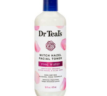 Dr Teal’s Rose Witch Hazel Facial Toner