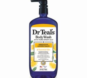 Dr Teals Prebiotic Lemon Balm Body Wash with Essential Oils