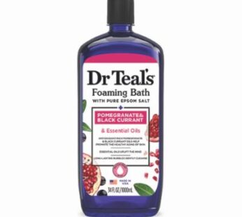 Dr Teals Pomegranate & Black Currant Foaming Bath with Essential Oils