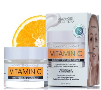 Advanced Clinicals Vitamin C Brightening Face Gel-Cream | 59Ml