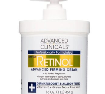 Advanced Clinicals Retinol Firming Cream | 16oz