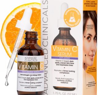 Advanced Clinicals Vitamin C Serum- Anti-Aging  | 1.75oz