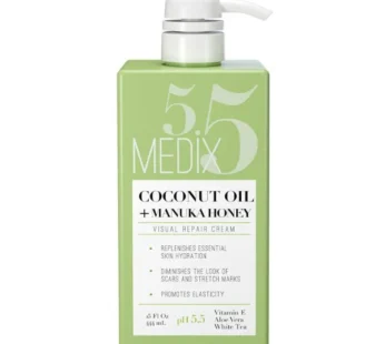 Medix 5.5 
Coconut Oil + Manuka Honey Visual Repair Cream |444ml