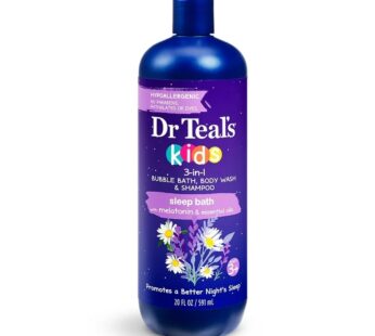 Dr Teals Kids 3-in-1 Sleep Bath with Melatonin & Essential Oil